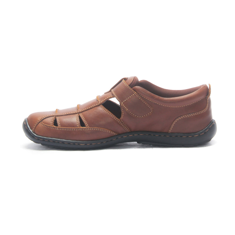 Men's Leather Sandals for Casual Wear