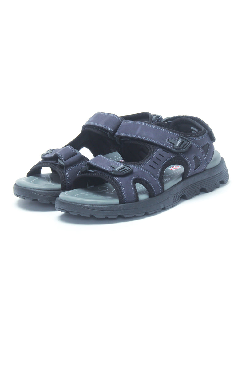 Men's Floater Sandals for Casual Wear - Navy - Sandals - Pavers England