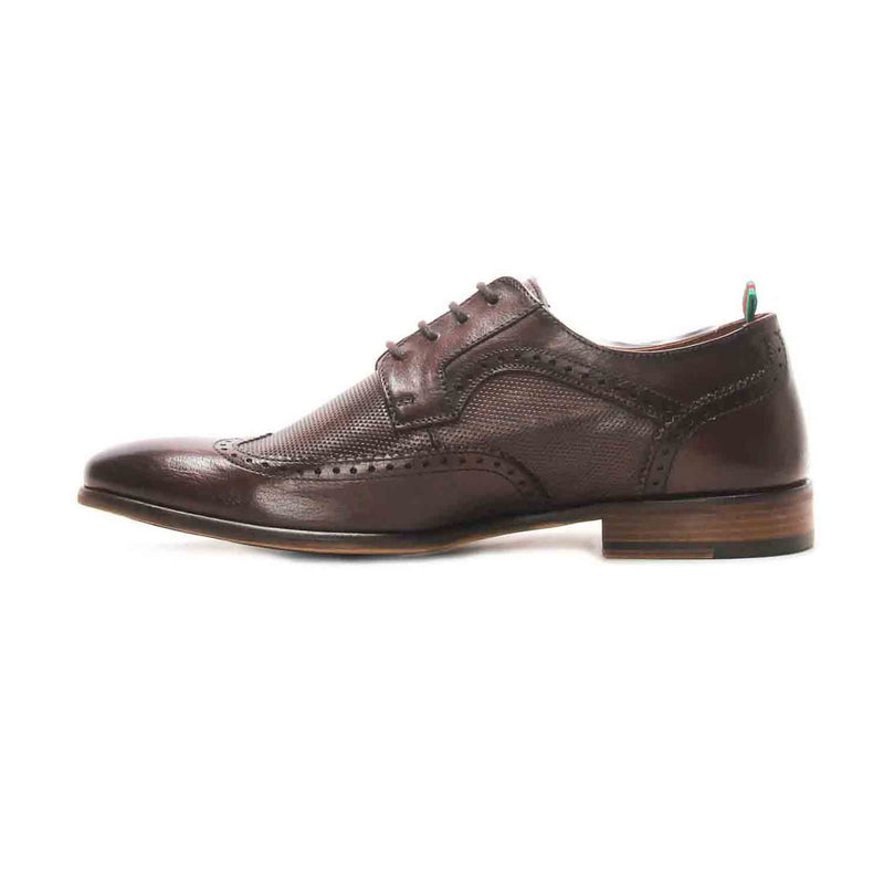 Ryan Men's Leather Brogue Shoes - Laced Shoes - Pavers England