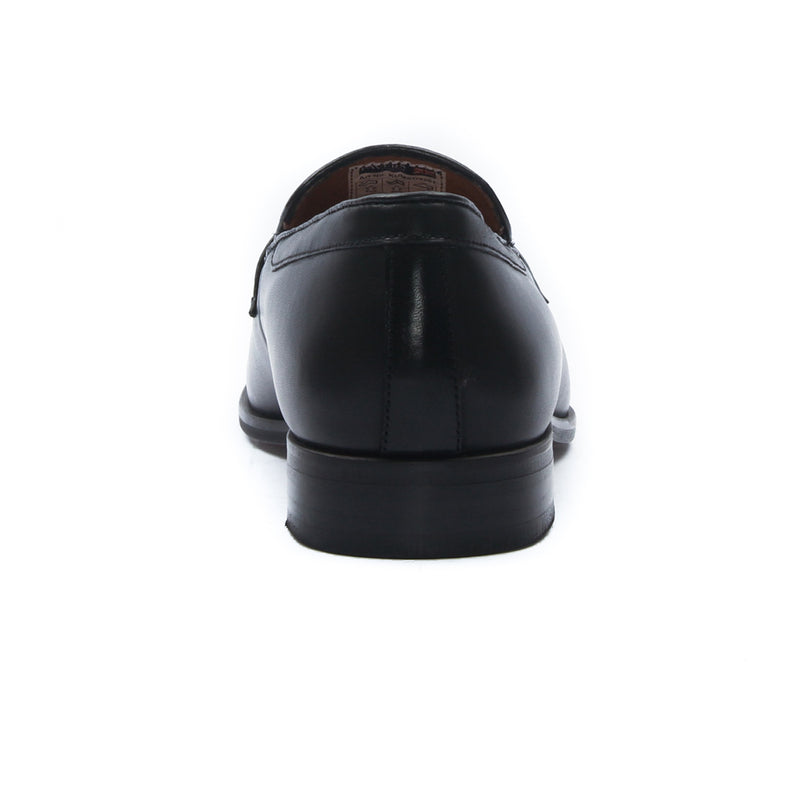 Men's Leather Mocassins - Black - Formal Loafers - Pavers England