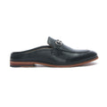 Apron toe Leather slipon's - Black - Smart Casuals - Pavers England