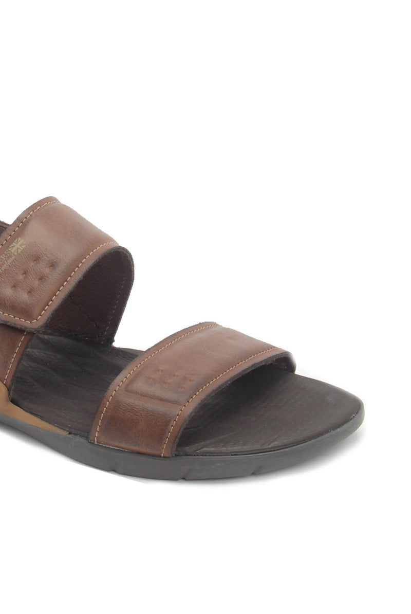 David Leather nubuck Sandals