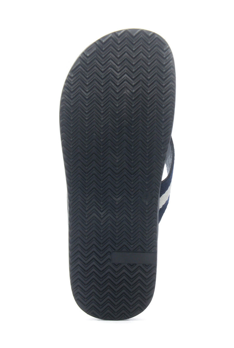 Toe Post for Men - Navy Multi - Open Toe - Pavers England