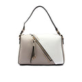 Two toned casual sling bag for women-Beige Multi - Bags & Accessories - Pavers England