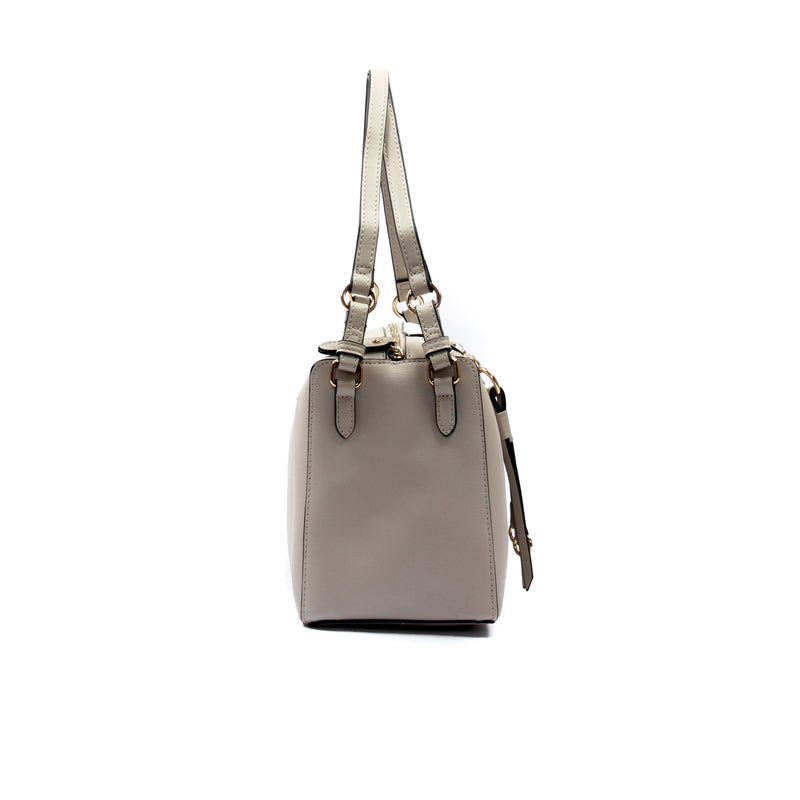 Two toned casual sling bag for women-Beige Multi - Bags & Accessories - Pavers England