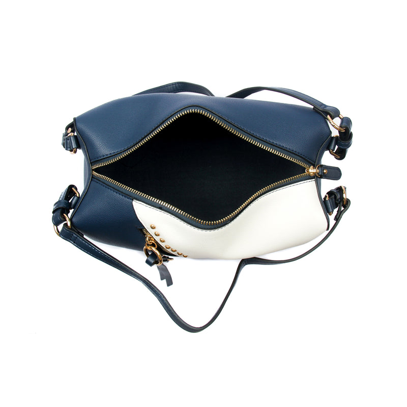 Two toned casual sling bag for women