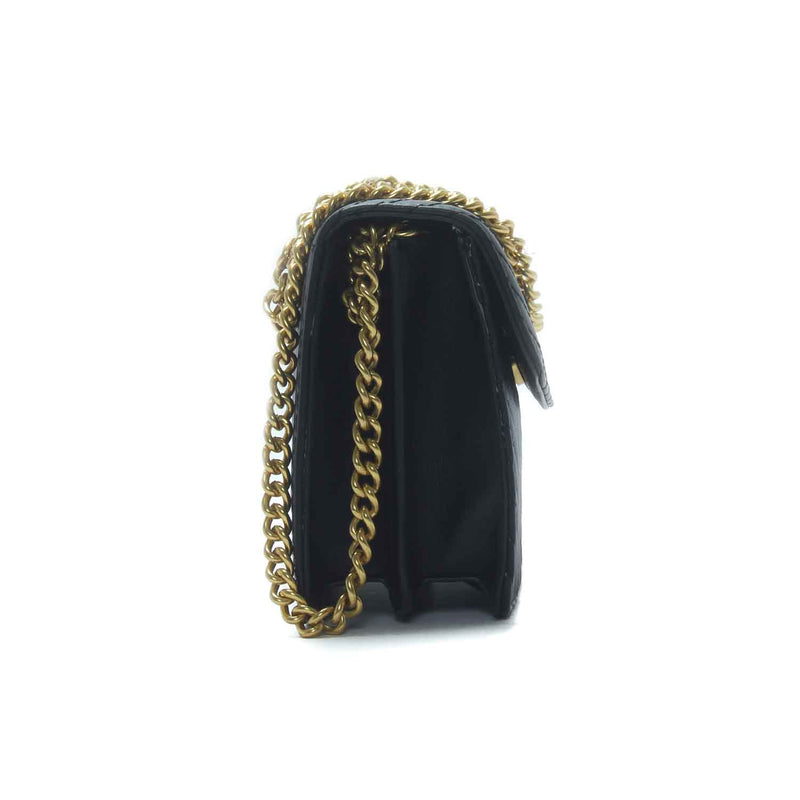 Women's Quilted Sling Bag-Black - Bags & Accessories - Pavers England