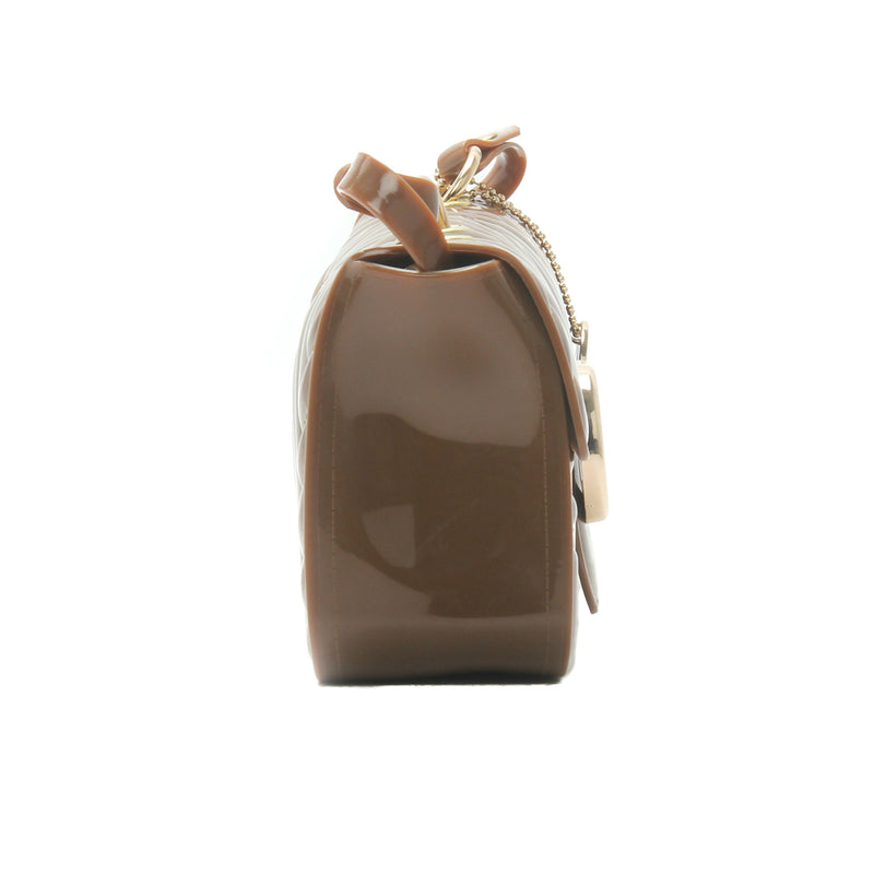 Women's Patent Finish Sling Bag