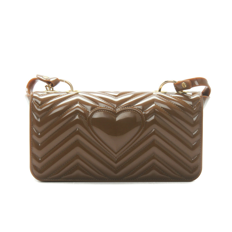 Women's Patent Finish Sling Bag