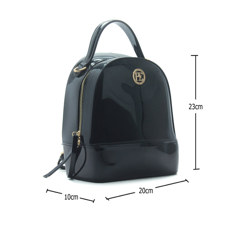 Women's Patent Finish Backpack
