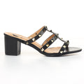 Women's Mule - Black - Open Mules - Pavers England
