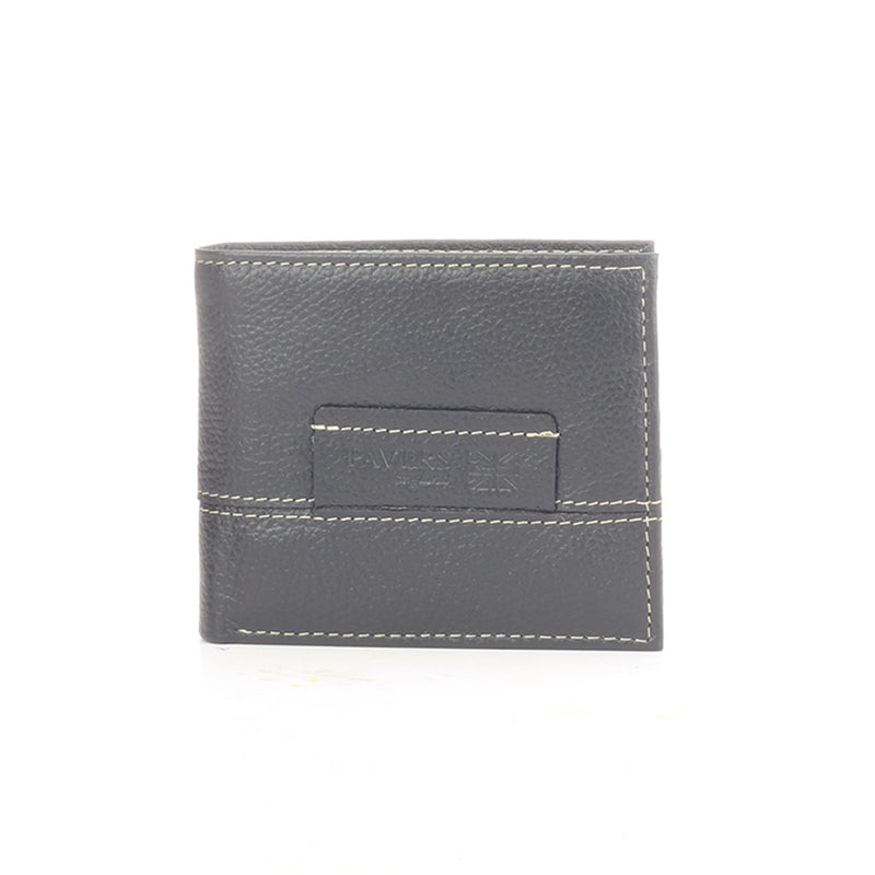 Men's Wallet - Black - Bags & Accessories - Pavers England
