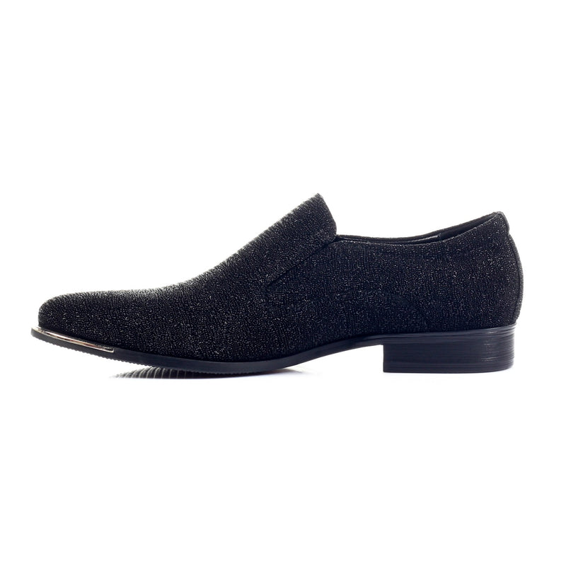 Men's Loafers - Black - Wedding & Occasion - Pavers England