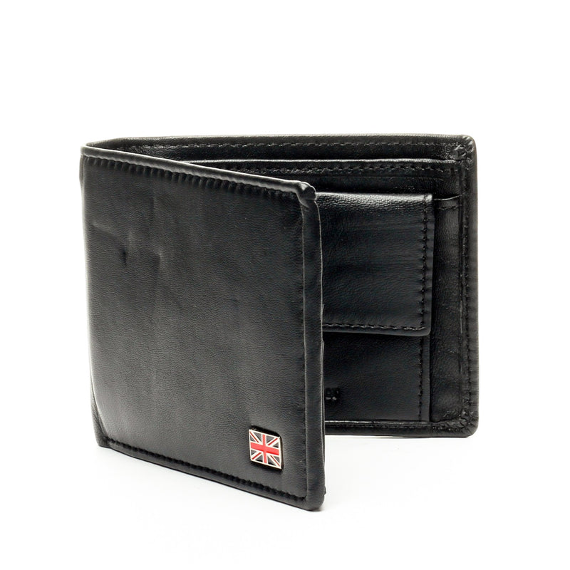 Smart Leather Wallet - Black - Bags & Accessories - Pavers England