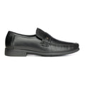 Formal Leather Slip-on Shoes - Black - Formal Loafers - Pavers England