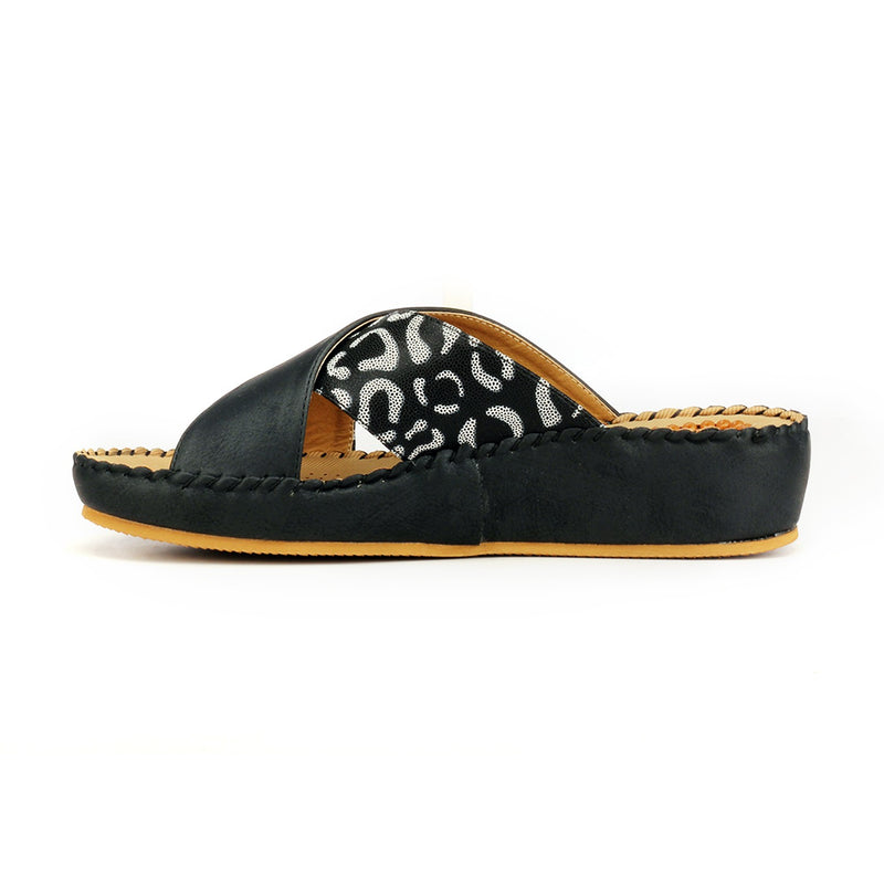Textured Mules for Women - Open Mules - Pavers England