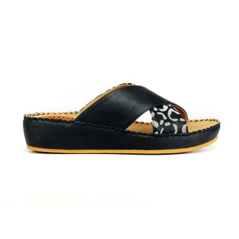 Textured Mules for Women - Open Mules - Pavers England