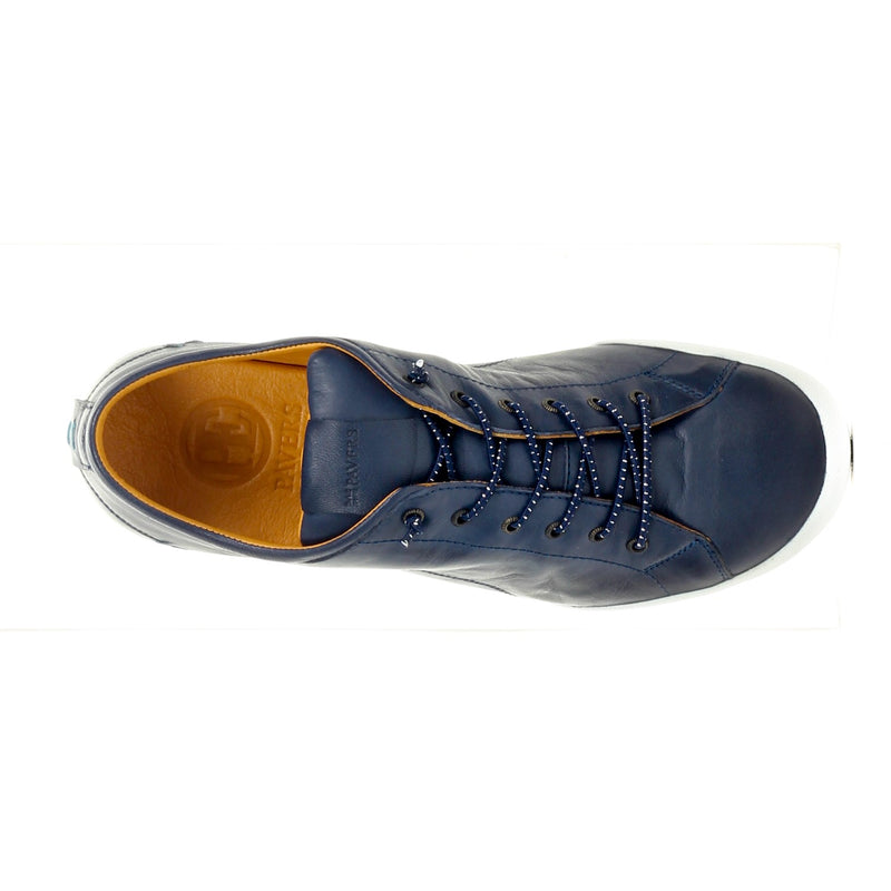 Women's Lace-up - Navy - Sneakers - Pavers England