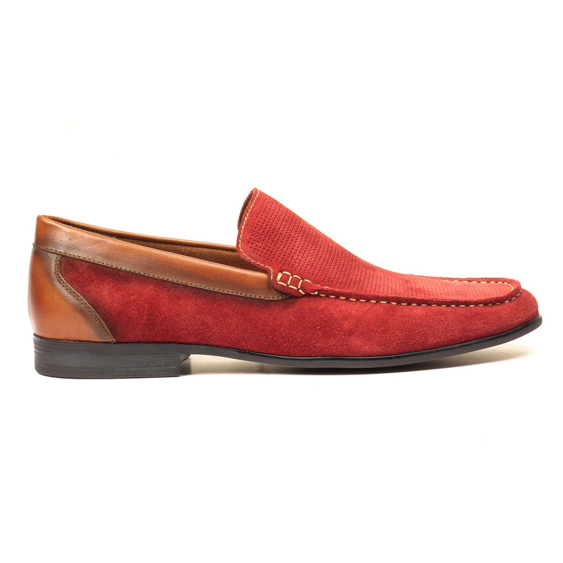 Men's Loafers - Burgundy - Pavers England