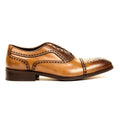 Men's Formal Shoe - Taupe - Laced Shoes - Pavers England