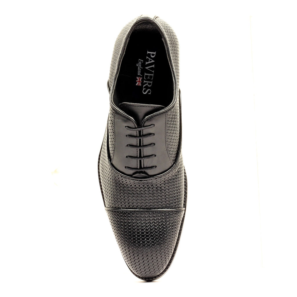 French Connection formal leather derby lace up shoes in black | ASOS