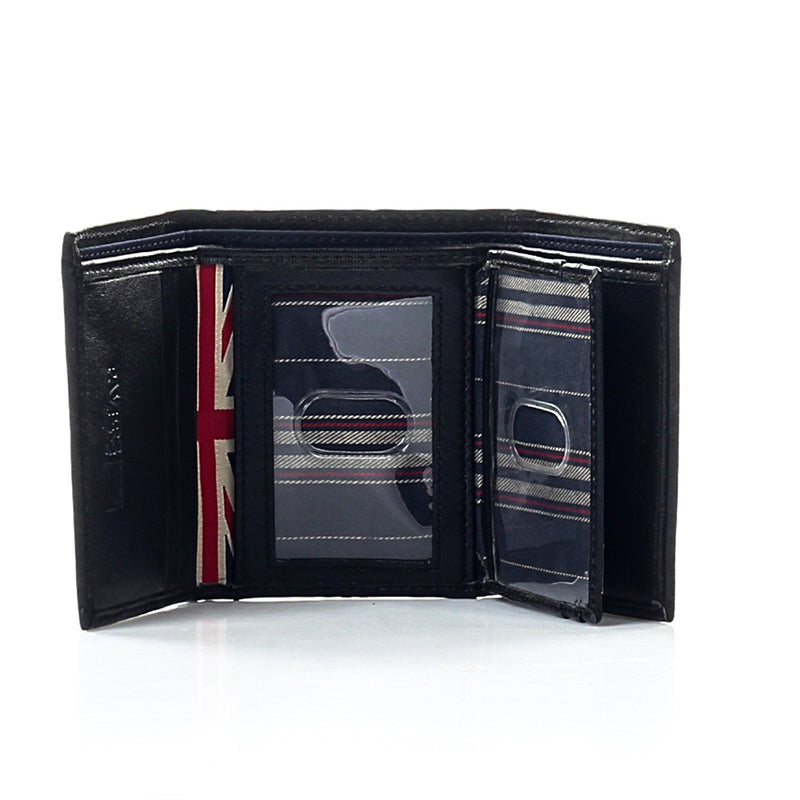 Men's Wallet - Black - Bags & Accessories - Pavers England