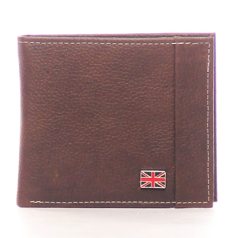 Textured Leather Wallet for Men - Black - Bags & Accessories - Pavers England