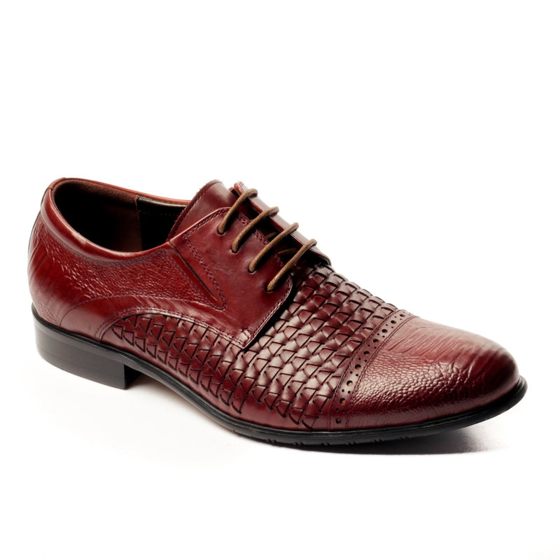 Men's Formal Shoe - Tan - Laced Shoes - Pavers England