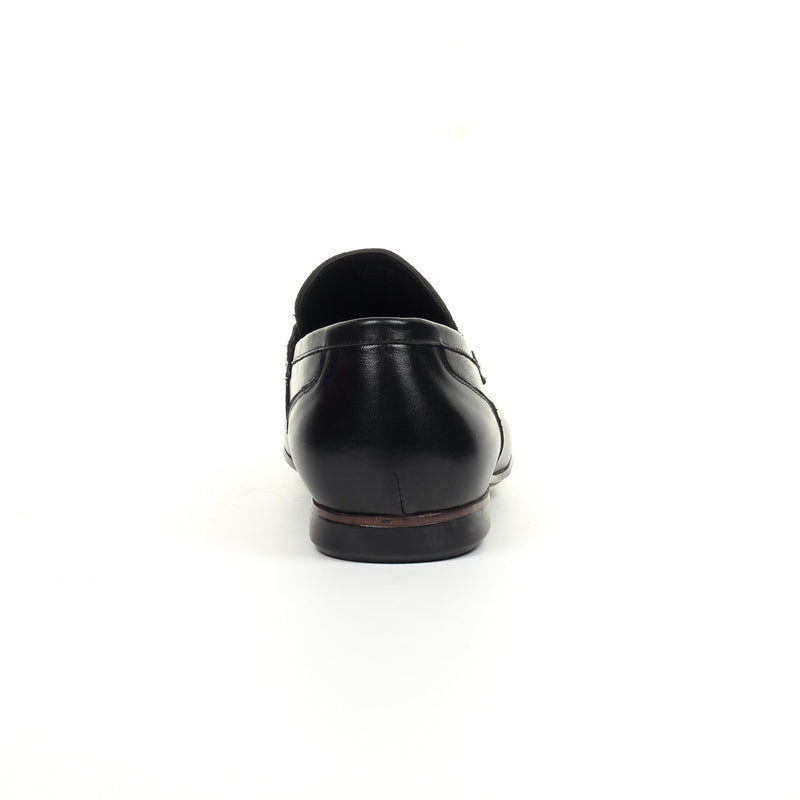 Men's Slip-on Shoe - Black - Formal Loafers - Pavers England
