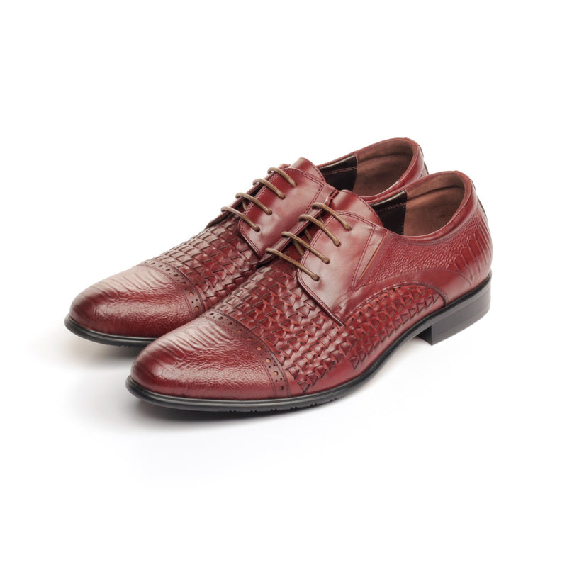 Men's Formal Shoe - Tan - Laced Shoes - Pavers England