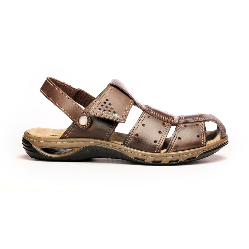 Men's Sandal - Brown - Sandals - Pavers England