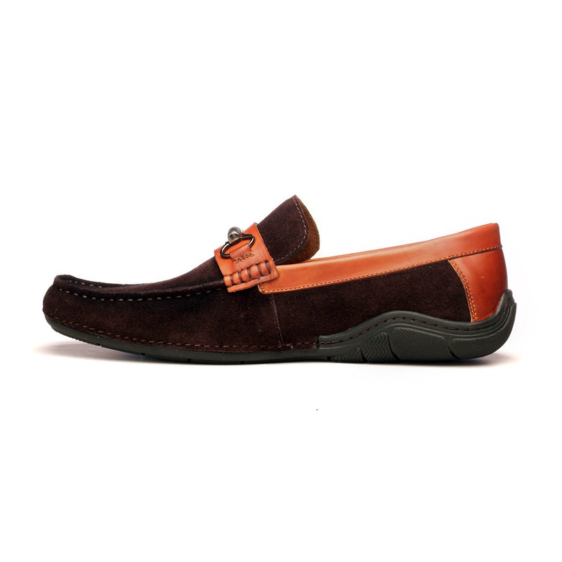 Men's Loafers - Brown - Moccasins - Pavers England